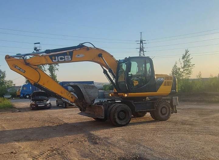 Экскаватор колесный полноповоротный JCB JS 160W (ковш)